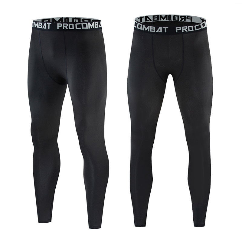 Domestic Sub-Size Spot Basketball Football Sports Quick-Drying Fitness Training Running Breathable Compression Men'S Tight Classic Trousers - Image 1